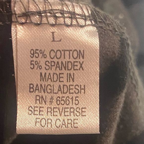 Splash black grey striped vneck button front lightweight Cardigan junior large - Picture 5 of 5